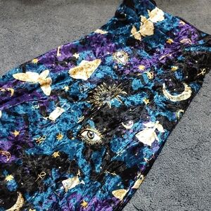 Torrid 2X Crushed Velvet Mini Skirt